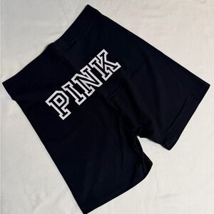 PINK Victoria's Secret Black Bike Shorts